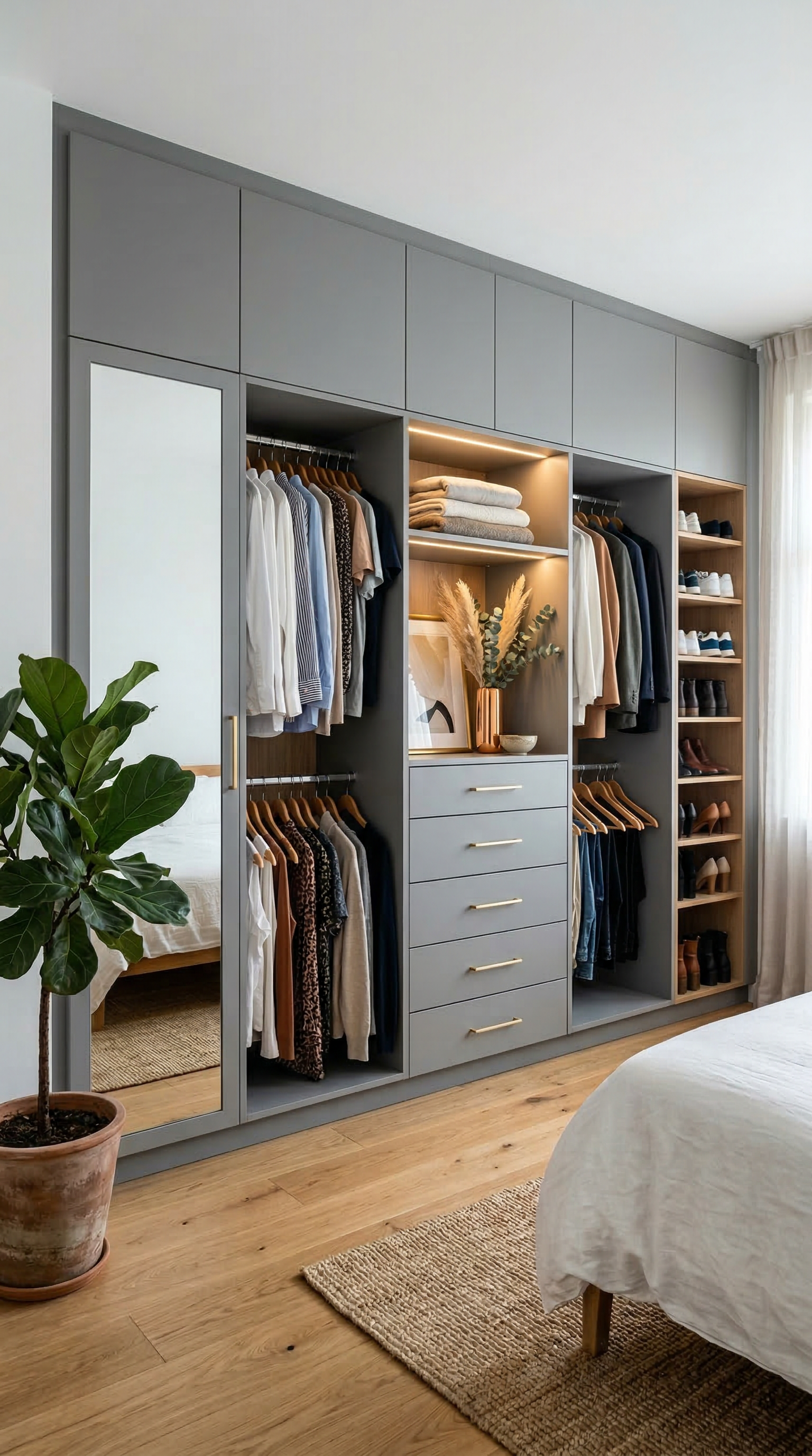 Closet a medida por Alura Studio