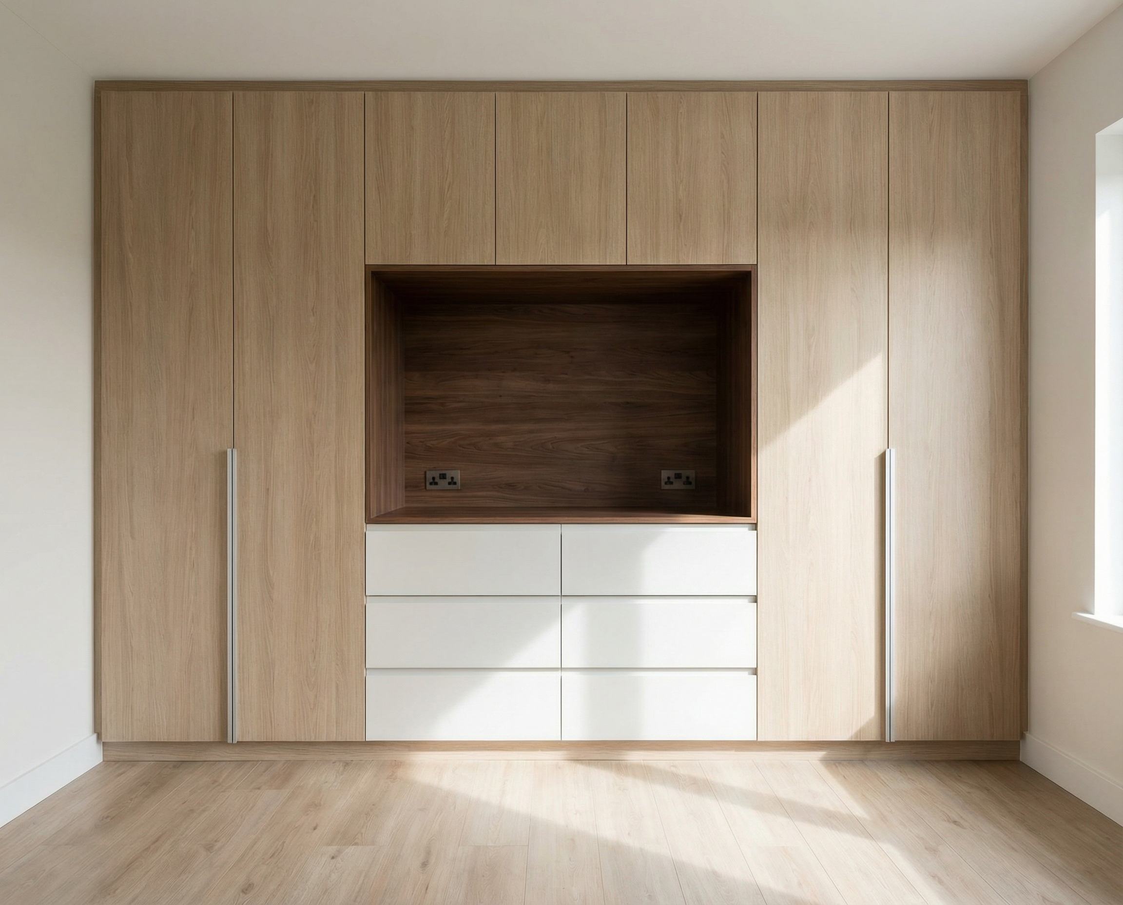 Closet clásico diseñado por Alura Studio