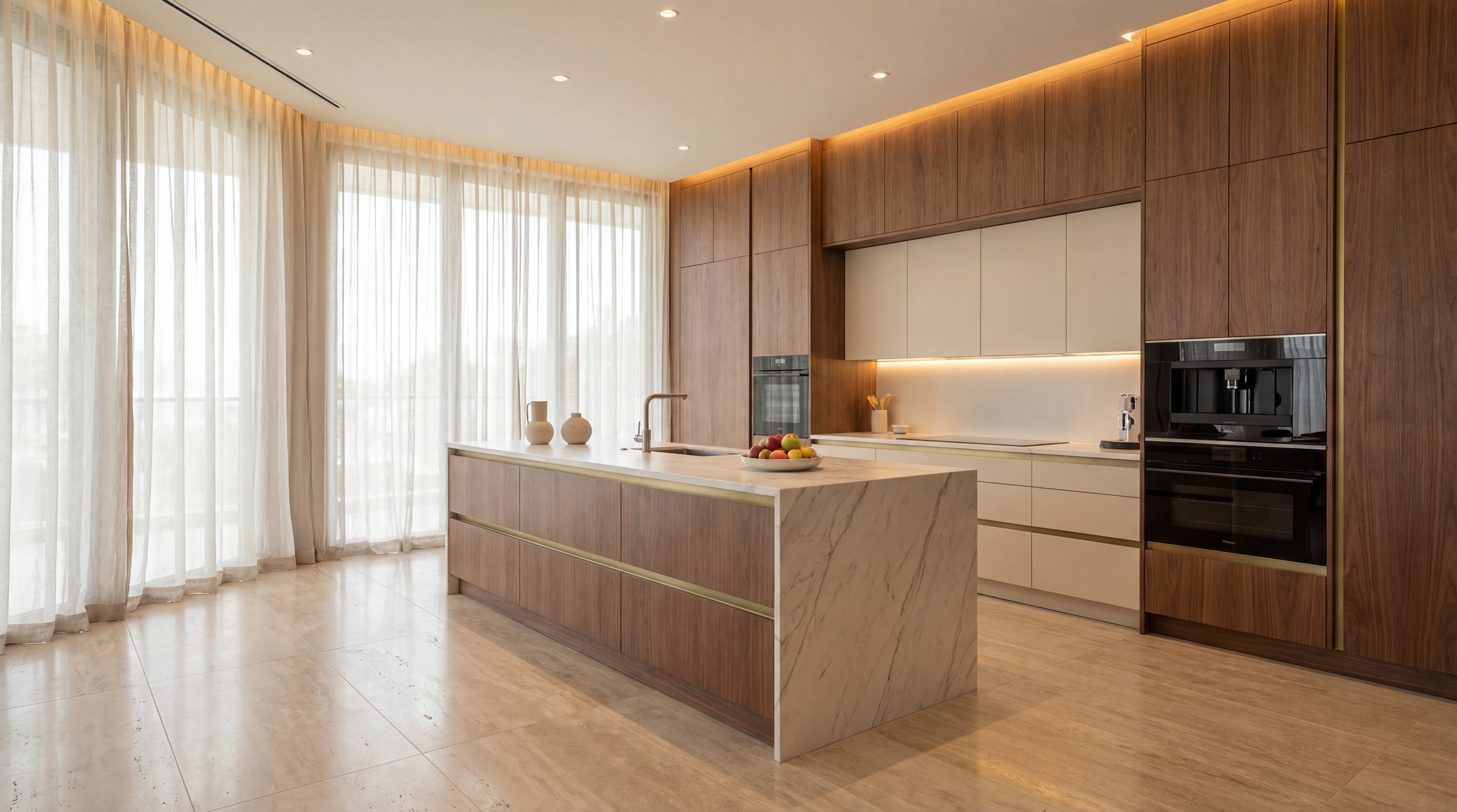 Cocina integral de lujo por Alura Studio