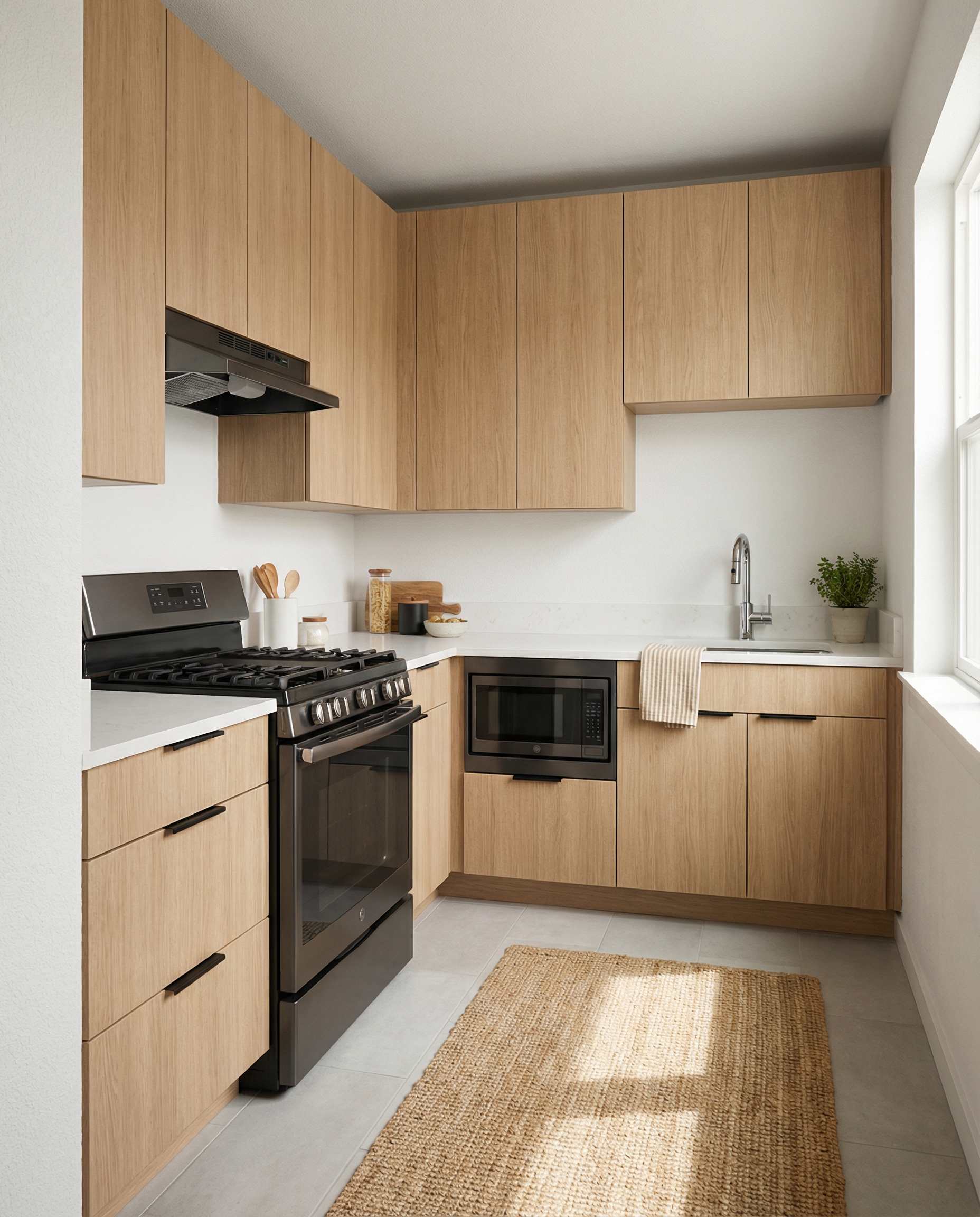 Cocina Modelo C04 — Minimalista Blanca